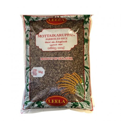 Mottaikaruppan Parboiled Rice 5kg Leela