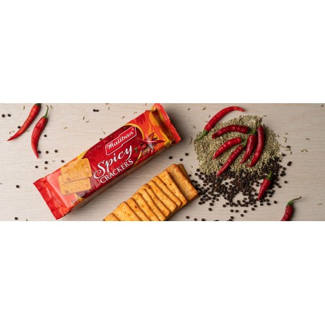 Spicy Crackers 170g Maliban