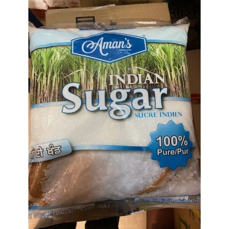 Indian Cane Sugar 10lb Aman's