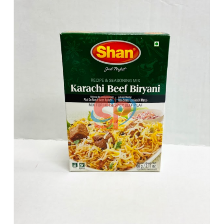 Karachi Beef Biryani Mix 60g Shan