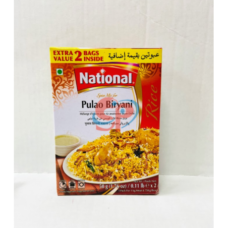 Pulao Biryani Spice Mix 100g National