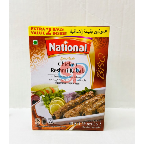 Chicken Reshmi Kabab Spice Mix 90g National