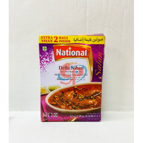 Delhi Nihari Spice Mix 130g National