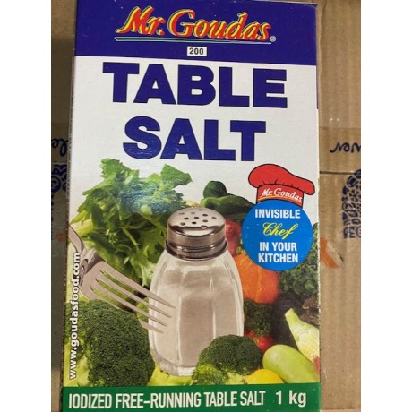 Table Salt 1kg Mr. Goudas