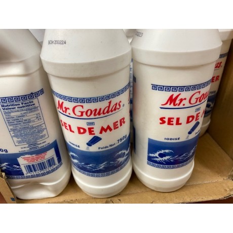 Sea Salt 750g Mr.Goudas